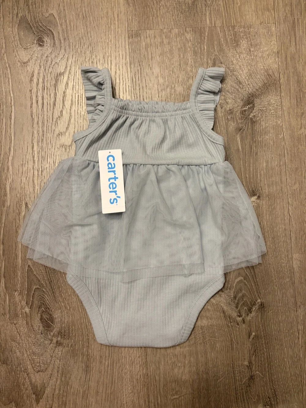 Carter's Girl Blue Dress- Size 9 Months- NWT